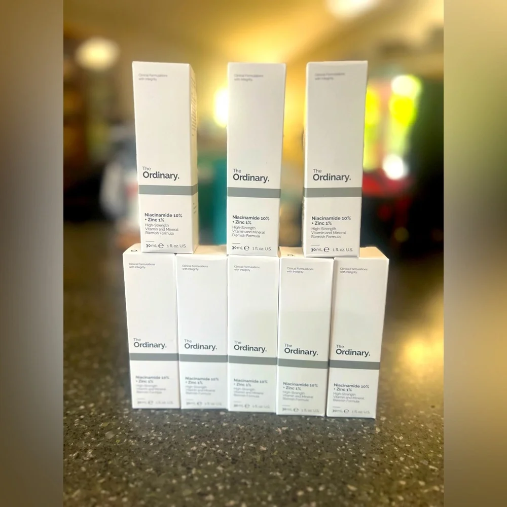 NIB The Ordinary Niacinamide 10% + Zinc 1% Blemish Formula 1oz Skin Care Serum